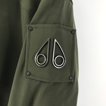 【中古美品】【レディース】 MOOSE KNUCKLES ムースナックルズ M31LP218 ロング ダウン コート ジャケット アウター 古着 169-260410-mh-10-fuzh サイズ：XS カラー：カーキ 万代Net店