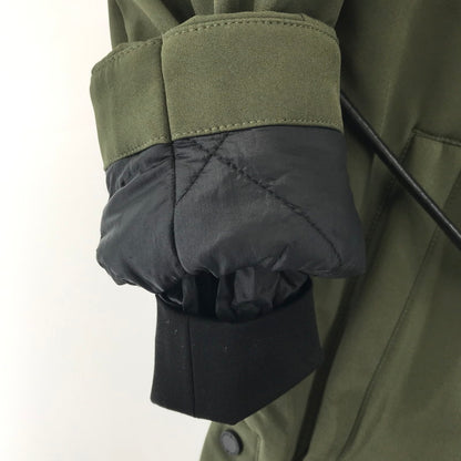 【中古美品】【レディース】 MOOSE KNUCKLES ムースナックルズ M31LP218 ロング ダウン コート ジャケット アウター 古着 169-260410-mh-10-fuzh サイズ：XS カラー：カーキ 万代Net店