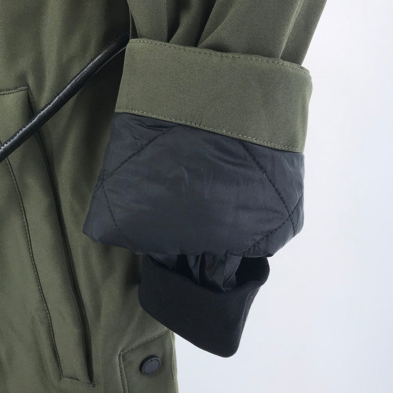 【中古美品】【レディース】 MOOSE KNUCKLES ムースナックルズ M31LP218 ロング ダウン コート ジャケット アウター 古着 169-260410-mh-10-fuzh サイズ：XS カラー：カーキ 万代Net店