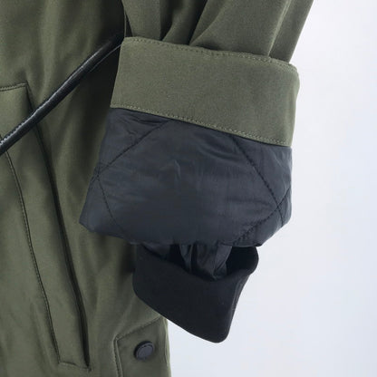 【中古美品】【レディース】 MOOSE KNUCKLES ムースナックルズ M31LP218 ロング ダウン コート ジャケット アウター 古着 169-260410-mh-10-fuzh サイズ：XS カラー：カーキ 万代Net店