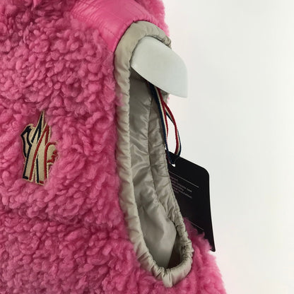 【中古品】【レディース】 MONCLER GRENOBLE モンクレール グルノーブル GILET ジレ ベスト アウター 古着 169-260410-mh-09-fuzh サイズ：XXS カラー：ピンク 万代Net店