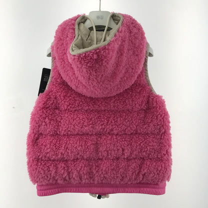 【中古品】【レディース】 MONCLER GRENOBLE モンクレール グルノーブル GILET ジレ ベスト アウター 古着 169-260410-mh-09-fuzh サイズ：XXS カラー：ピンク 万代Net店