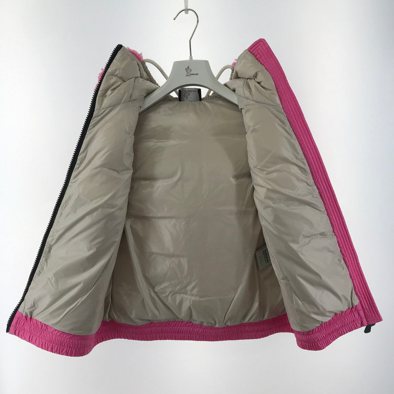 【中古品】【レディース】 MONCLER GRENOBLE モンクレール グルノーブル GILET ジレ ベスト アウター 古着 169-260410-mh-09-fuzh サイズ：XXS カラー：ピンク 万代Net店