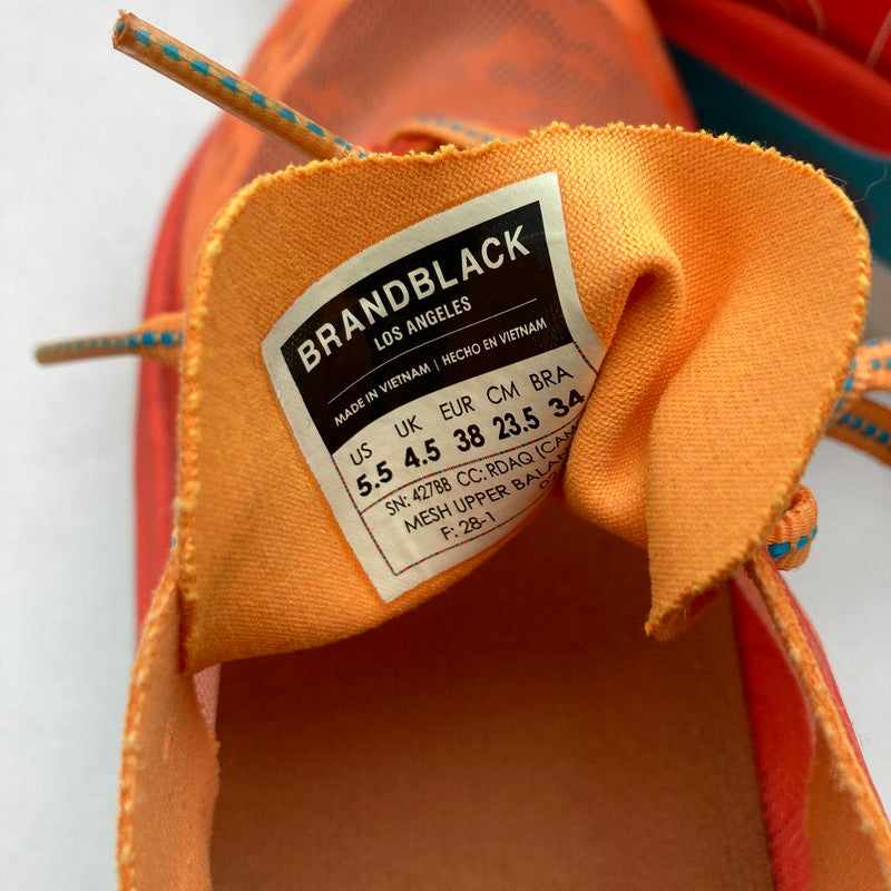 【中古美品】【レディース】 BRANDBLACK ブランドブラック 427BB KITE RACER カイトレーサー カラーオレンジ SIZE:23.5cm スニーカー 靴 166-260629-ky-02-fuzh 万代Net店