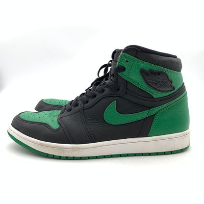 【中古品】【メンズ】 NIKE ナイキ 555088-030 AIR JORDAN 1 RETRO HIGH OG "BLACK/PINE GREEN" エアジョーダン1 ハイ スニーカー 160-260412-gm-42-fuz サイズ：29cm カラー：グリーン 万代Net店