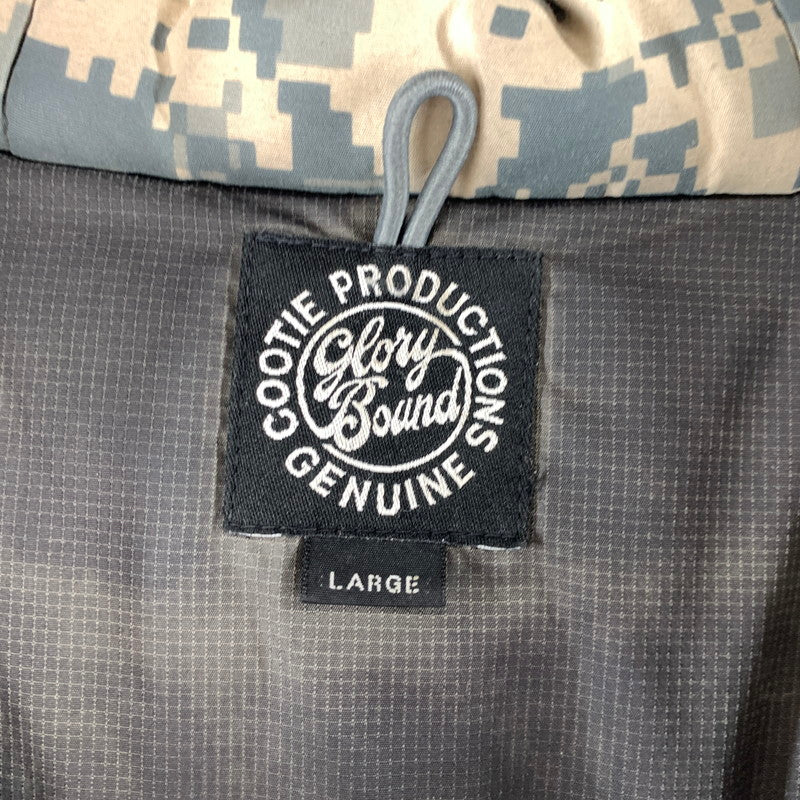 【中古品】【メンズ】 COOTIE クーティー ジャケット デジカモ 柄 ジップ 中綿 ミリタリージャケット Digital Camouflage Padded Zip Parka 16AW 迷彩 カモフラージュ 142-260427-nm-02-fuz サイズ：L 万代Net店