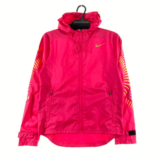 【中古美品】【レディース】 NIKE ナイキ ナイロンジャケット タグ付き 170-260414-ky-04-fuz サイズ：XL カラー：ピンク 万代Net店