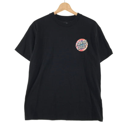 【中古品】【メンズ】 SANTA CRUZ サンタクルーズ 半袖Tシャツ 142-260416-ky-12-fuz サイズ：M カラー：ブラック 万代Net店
