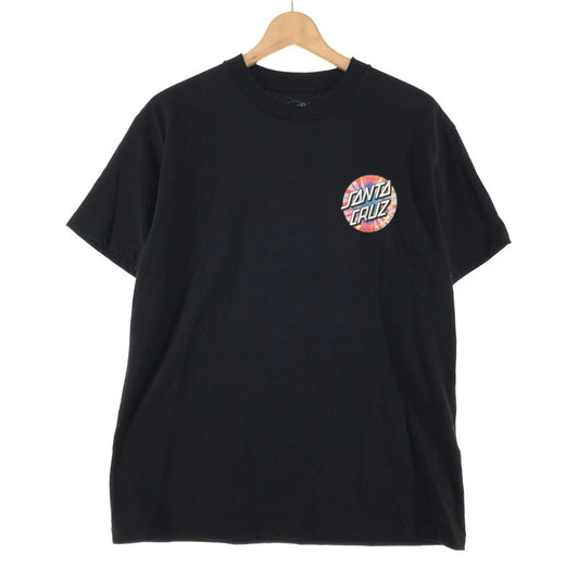 【中古品】【メンズ】 SANTA CRUZ サンタクルーズ 半袖Tシャツ 142-260416-ky-12-fuz サイズ：M カラー：ブラック 万代Net店