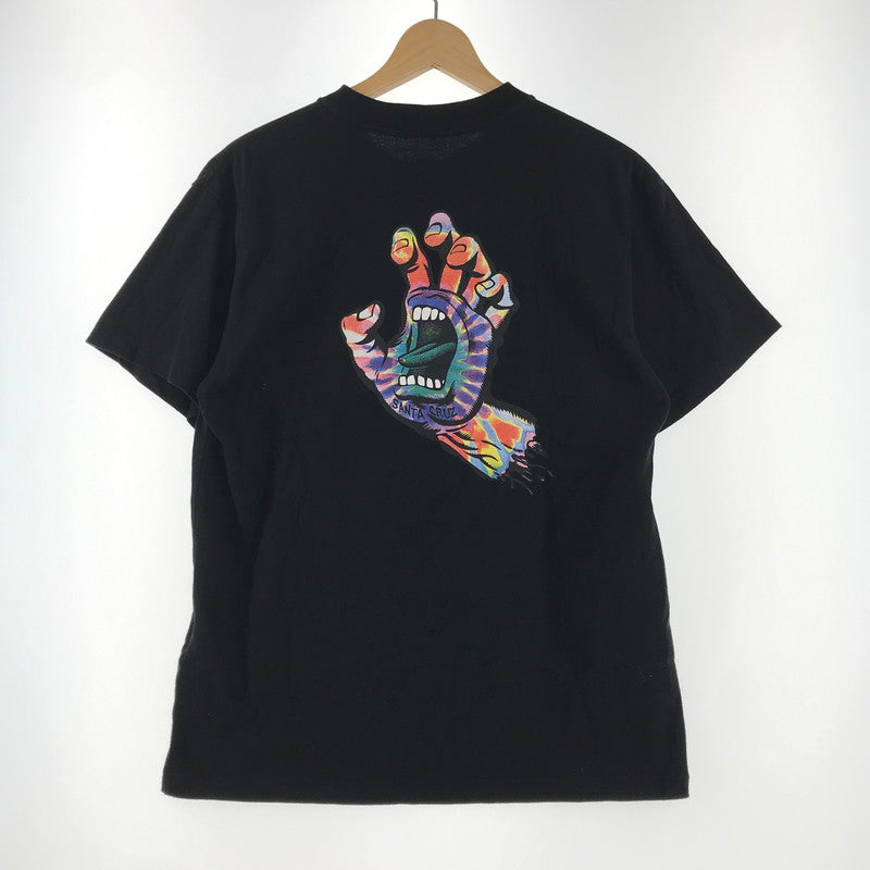 【中古品】【メンズ】 SANTA CRUZ サンタクルーズ 半袖Tシャツ 142-260416-ky-12-fuz サイズ：M カラー：ブラック 万代Net店