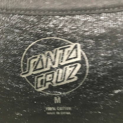 【中古品】【メンズ】 SANTA CRUZ サンタクルーズ 半袖Tシャツ 142-260416-ky-12-fuz サイズ：M カラー：ブラック 万代Net店