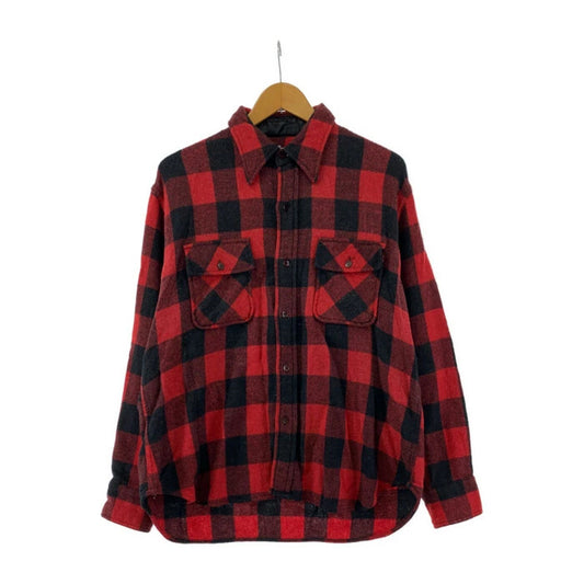 【中古品】【メンズ】 SEARS KINGS ROAD/WOOL SHIRT ウールシャツ ネルシャツ チェックシャツ メンズ Lサイズ 145-220926-nm-2-fuzh 万代Net店