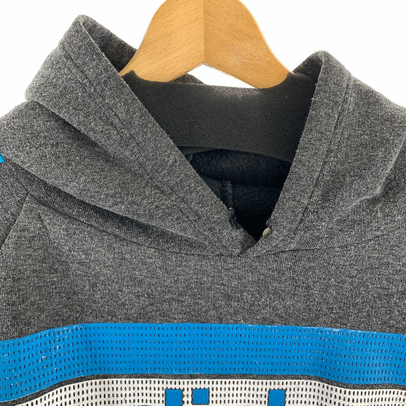 【中古品】【メンズ】 ADIDAS アディダス パーカー フーディー CHARCOAL SIZE:不明 ※使用感あり・ハトメダメージ有 148-260920-io-07-fuzh カラー：チャコール 万代Net店
