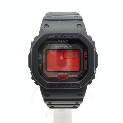 【中古品】【メンズ】 G-SHOCK ジーショック GW-B5600AR-1 ソーラー電波腕時計 196-260425-gm-26-fuz カラー：ブラック レッド 万代Net店