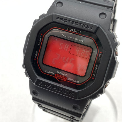 【中古品】【メンズ】 G-SHOCK ジーショック GW-B5600AR-1 ソーラー電波腕時計 196-260425-gm-26-fuz カラー：ブラック レッド 万代Net店