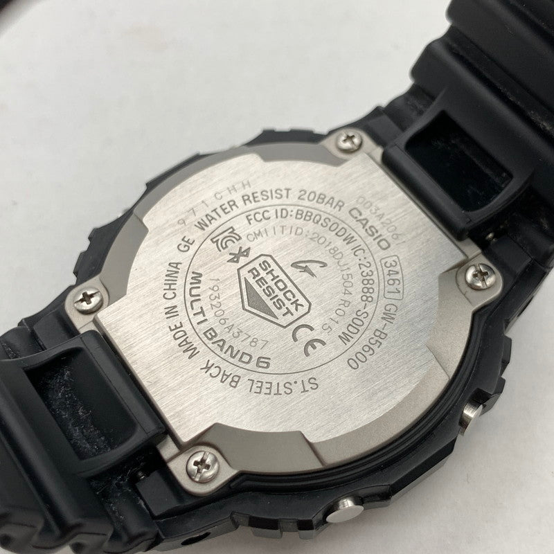 【中古品】【メンズ】 G-SHOCK ジーショック GW-B5600AR-1 ソーラー電波腕時計 196-260425-gm-26-fuz カラー：ブラック レッド 万代Net店