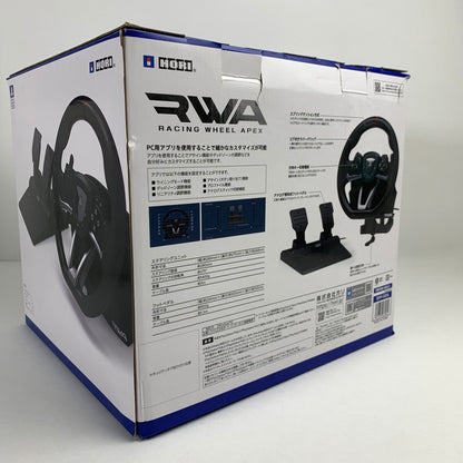 【中古品】 【グランツーリスモ7対応】 レーシングホイール エイペックス for PlayStation5,PlayStation4,PC 【SONYライセンス商品】 ステアリング型 コントローラー 024-260410-mh-02-fuz 万代Net店