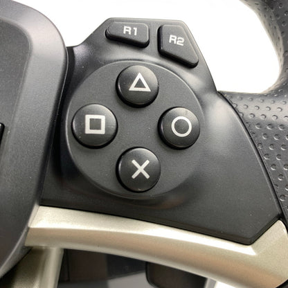 【中古品】 【グランツーリスモ7対応】 レーシングホイール エイペックス for PlayStation5,PlayStation4,PC 【SONYライセンス商品】 ステアリング型 コントローラー 024-260410-mh-02-fuz 万代Net店