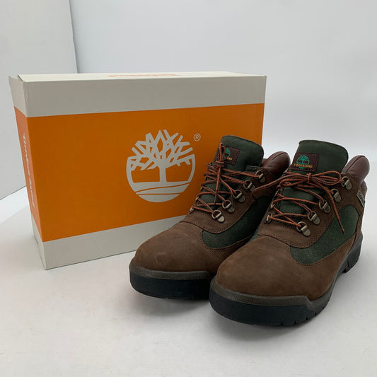 【中古品】【メンズ】 TIMBERLAND ティンバーランド 1A18A6 D47 FIELD BOOT ウォータープルーフ フィールドブーツ 靴 シューズ 164-260716-mh-07-fuzh サイズ：28.5cm カラー：ブラウン カーキ 万代Net店
