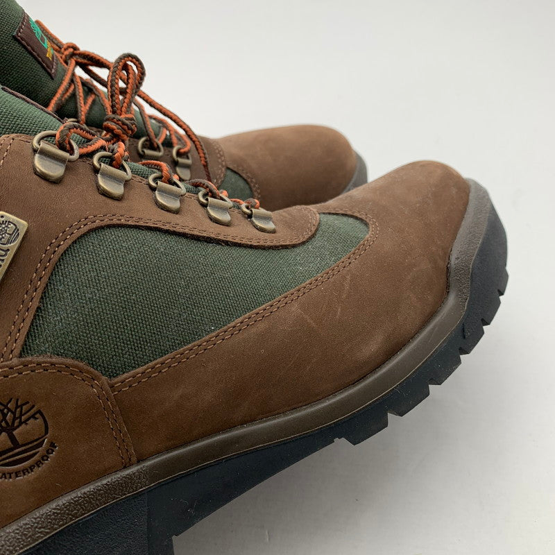 【中古品】【メンズ】 TIMBERLAND ティンバーランド 1A18A6 D47 FIELD BOOT ウォータープルーフ フィールドブーツ 靴 シューズ 164-260716-mh-07-fuzh サイズ：28.5cm カラー：ブラウン カーキ 万代Net店
