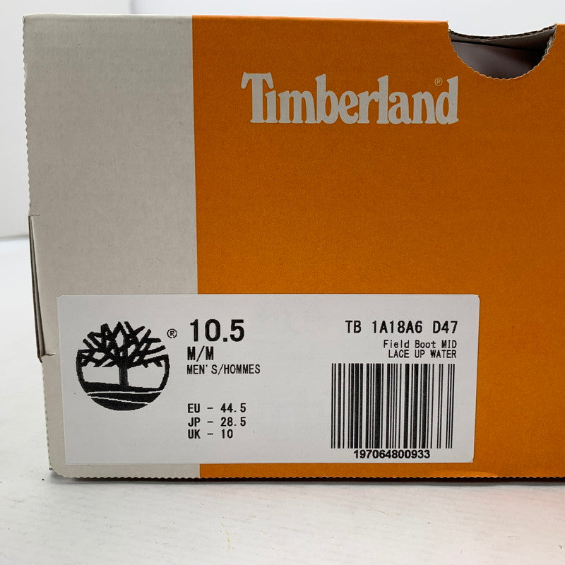 【中古品】【メンズ】 TIMBERLAND ティンバーランド 1A18A6 D47 FIELD BOOT ウォータープルーフ フィールドブーツ 靴 シューズ 164-260716-mh-07-fuzh サイズ：28.5cm カラー：ブラウン カーキ 万代Net店