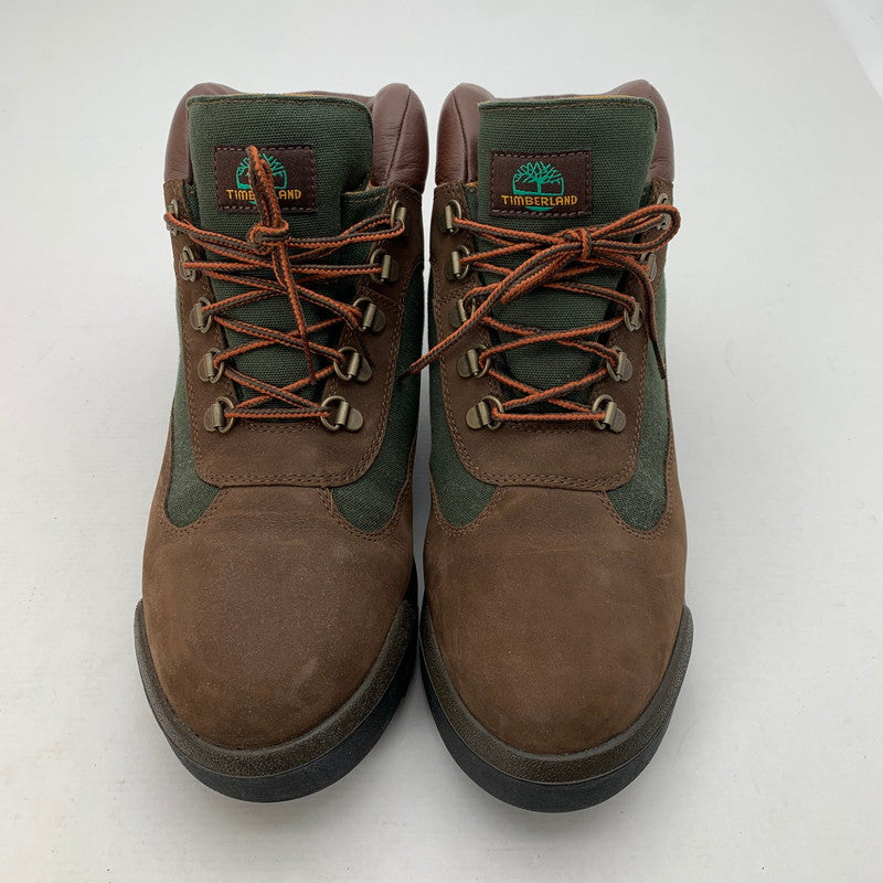 【中古品】【メンズ】 TIMBERLAND ティンバーランド 1A18A6 D47 FIELD BOOT ウォータープルーフ フィールドブーツ 靴 シューズ 164-260716-mh-07-fuzh サイズ：28.5cm カラー：ブラウン カーキ 万代Net店