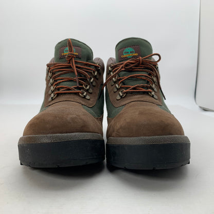 【中古品】【メンズ】 TIMBERLAND ティンバーランド 1A18A6 D47 FIELD BOOT ウォータープルーフ フィールドブーツ 靴 シューズ 164-260716-mh-07-fuzh サイズ：28.5cm カラー：ブラウン カーキ 万代Net店