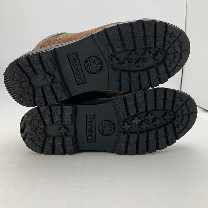 【中古品】【メンズ】 TIMBERLAND ティンバーランド 1A18A6 D47 FIELD BOOT ウォータープルーフ フィールドブーツ 靴 シューズ 164-260716-mh-07-fuzh サイズ：28.5cm カラー：ブラウン カーキ 万代Net店