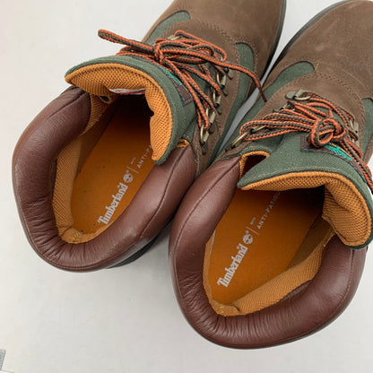 【中古品】【メンズ】 TIMBERLAND ティンバーランド 1A18A6 D47 FIELD BOOT ウォータープルーフ フィールドブーツ 靴 シューズ 164-260716-mh-07-fuzh サイズ：28.5cm カラー：ブラウン カーキ 万代Net店