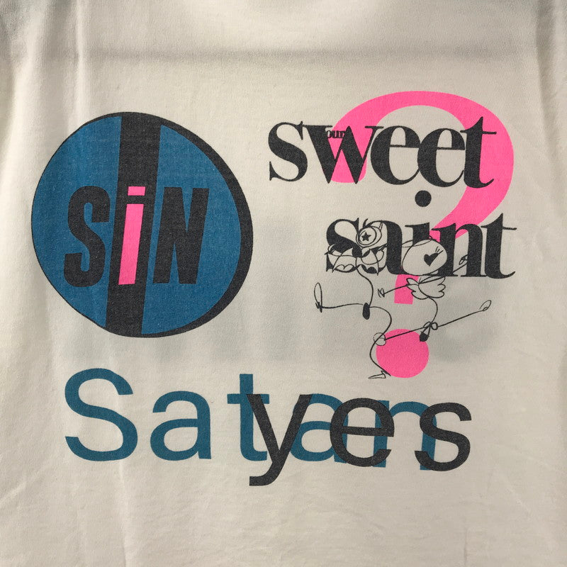 【中古品】【メンズ】 SAINT MICHAEL セントマイケル SM-YS8-0000-008 24SS SS TEE 半袖 Tシャツ トップス 古着 140-260410-mh-14-fuzh サイズ：XXL カラー：ホワイト 万代Net店