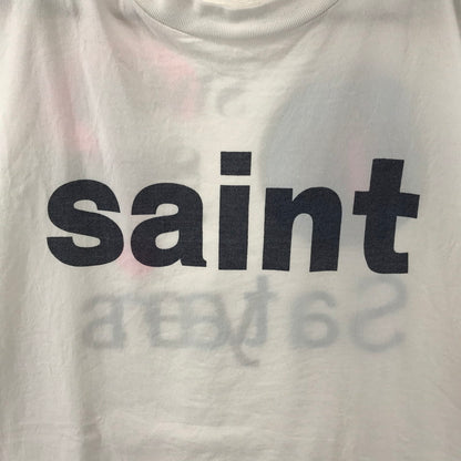 【中古品】【メンズ】 SAINT MICHAEL セントマイケル SM-YS8-0000-008 24SS SS TEE 半袖 Tシャツ トップス 古着 140-260410-mh-14-fuzh サイズ：XXL カラー：ホワイト 万代Net店