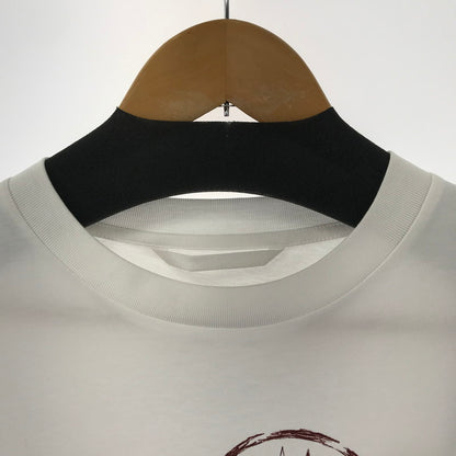 【中古美品】【メンズ】 MONCLER モンクレール J20918D00019 LS T-SHIRT 長袖 トップス Tシャツ ロングTシャツ ロンT 古着 141-260410-mh-13-fuzh サイズ：M カラー：ホワイト 万代Net店