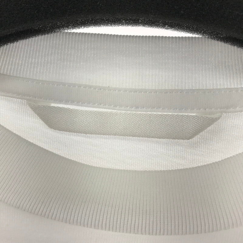 【中古美品】【メンズ】 MONCLER モンクレール J20918D00019 LS T-SHIRT 長袖 トップス Tシャツ ロングTシャツ ロンT 古着 141-260410-mh-13-fuzh サイズ：M カラー：ホワイト 万代Net店