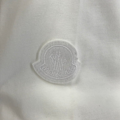 【中古美品】【メンズ】 MONCLER モンクレール J20918D00019 LS T-SHIRT 長袖 トップス Tシャツ ロングTシャツ ロンT 古着 141-260410-mh-13-fuzh サイズ：M カラー：ホワイト 万代Net店