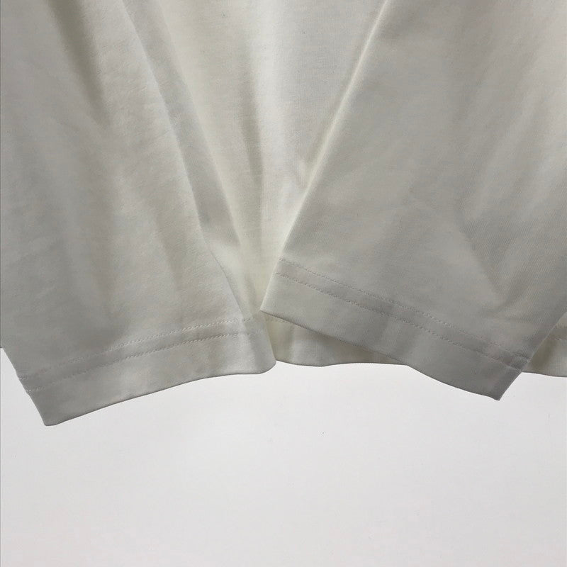 【中古美品】【メンズ】 MONCLER モンクレール J20918D00019 LS T-SHIRT 長袖 トップス Tシャツ ロングTシャツ ロンT 古着 141-260410-mh-13-fuzh サイズ：M カラー：ホワイト 万代Net店