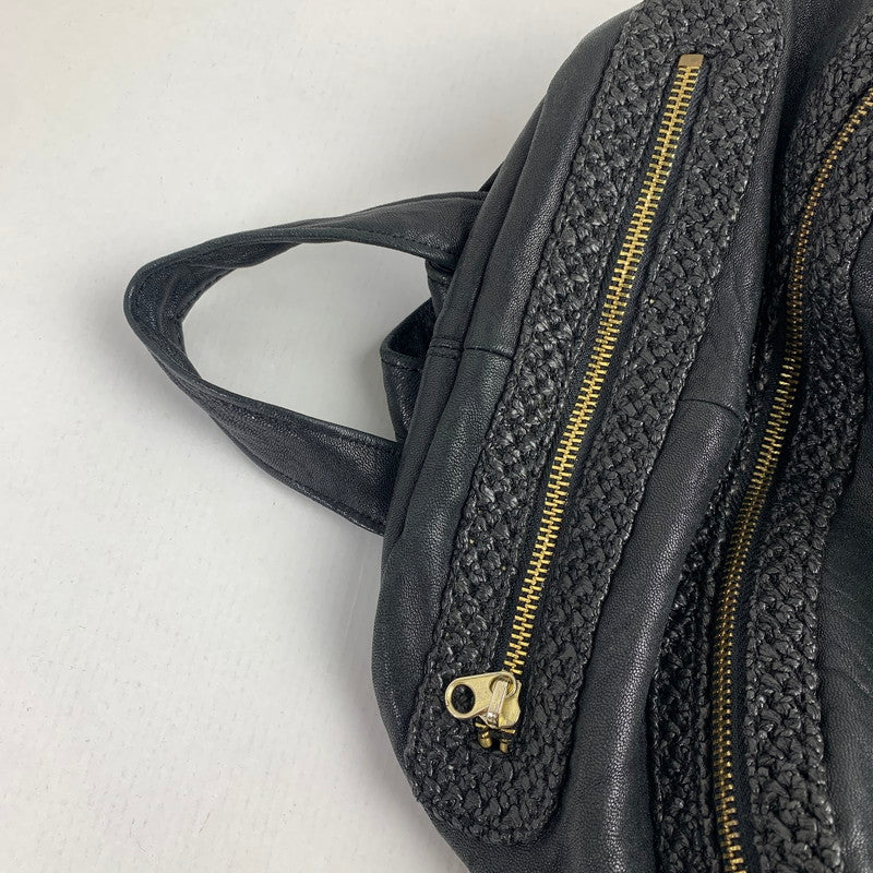 【中古品】【レディース】 GIGOT ジゴ レザーリュック カバン かばん バッグ ※毛玉・使用感・汚れあり 188-260803-io-19-fuzh 万代Net店