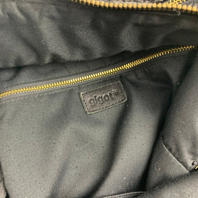 【中古品】【レディース】 GIGOT ジゴ レザーリュック カバン かばん バッグ ※毛玉・使用感・汚れあり 188-260803-io-19-fuzh 万代Net店