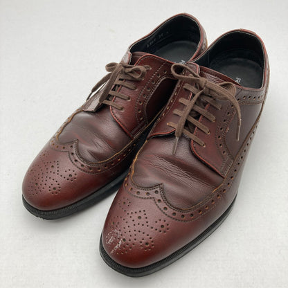 【中古品】【メンズ】 REGAL リーガル 45WR ウィングチップ ビジネスシューズ 靴 165-260929-vt-93-fuzh サイズ：25EEE カラー：ブラウン 万代Net店