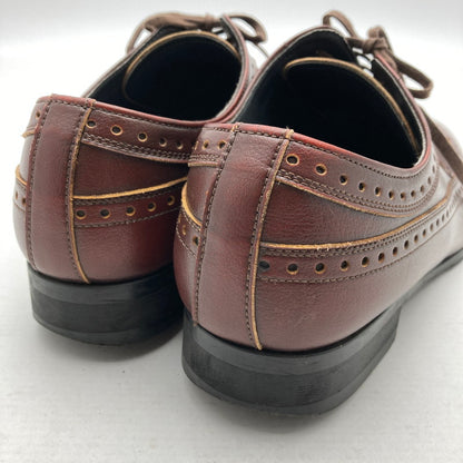 【中古品】【メンズ】 REGAL リーガル 45WR ウィングチップ ビジネスシューズ 靴 165-260929-vt-93-fuzh サイズ：25EEE カラー：ブラウン 万代Net店