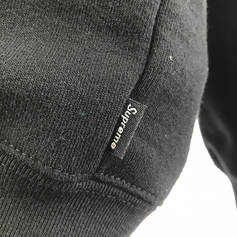 【中古美品】【メンズ】 SUPREME シュプリーム DEVIL S LOGO ZIP UP HOODED SWEATSHIRT デビル S ロゴ ジップアップ フーデッド スウェット トップス 古着 149-260410-mh-11-fuzh サイズ：L カラー：ブラック 万代Net店