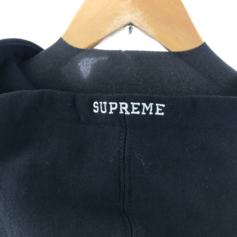 【中古美品】【メンズ】 SUPREME シュプリーム DEVIL S LOGO ZIP UP HOODED SWEATSHIRT デビル S ロゴ ジップアップ フーデッド スウェット トップス 古着 149-260410-mh-11-fuzh サイズ：L カラー：ブラック 万代Net店
