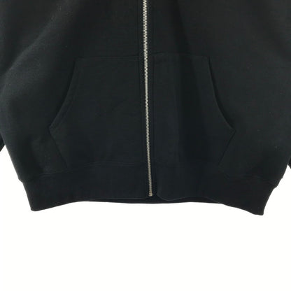 【中古美品】【メンズ】 SUPREME シュプリーム DEVIL S LOGO ZIP UP HOODED SWEATSHIRT デビル S ロゴ ジップアップ フーデッド スウェット トップス 古着 149-260410-mh-11-fuzh サイズ：L カラー：ブラック 万代Net店