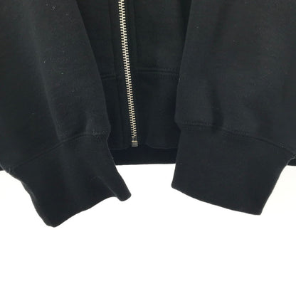 【中古美品】【メンズ】 SUPREME シュプリーム DEVIL S LOGO ZIP UP HOODED SWEATSHIRT デビル S ロゴ ジップアップ フーデッド スウェット トップス 古着 149-260410-mh-11-fuzh サイズ：L カラー：ブラック 万代Net店