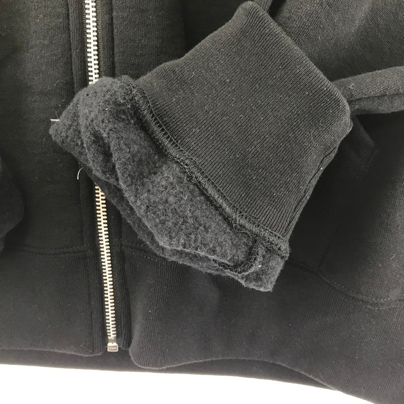 【中古美品】【メンズ】 SUPREME シュプリーム DEVIL S LOGO ZIP UP HOODED SWEATSHIRT デビル S ロゴ ジップアップ フーデッド スウェット トップス 古着 149-260410-mh-11-fuzh サイズ：L カラー：ブラック 万代Net店