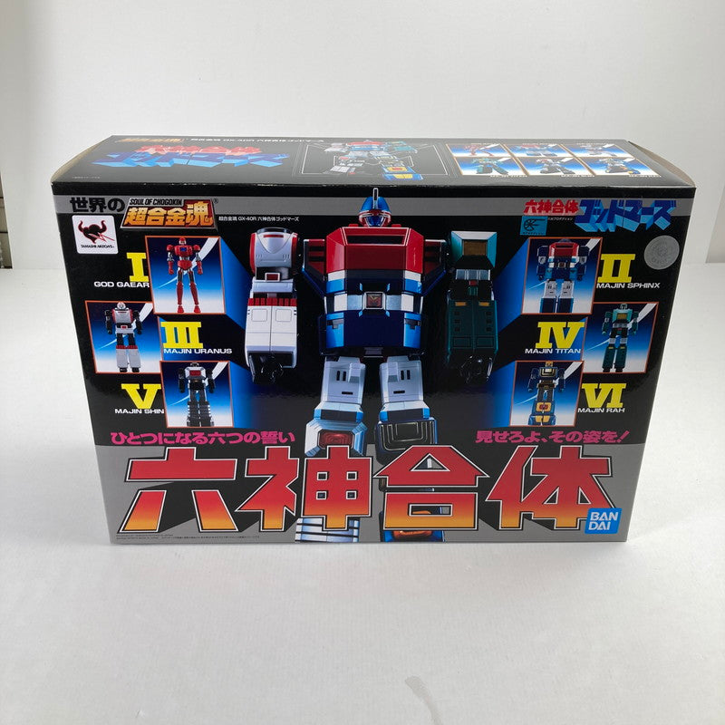 【中古美品】 未開封 六神合体ゴッドマーズ 超合金魂 GX-40R 六神合体ゴッドマーズ 064-260525-ky-53-fuz 万代Net店