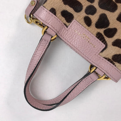 【中古品】【レディース】 GIANNI CHIARINI ジャンニ キアリーニ 2WAY バッグ カバン 188-260413-ky-15-fuz カラー：ピンク レオパード 万代Net店