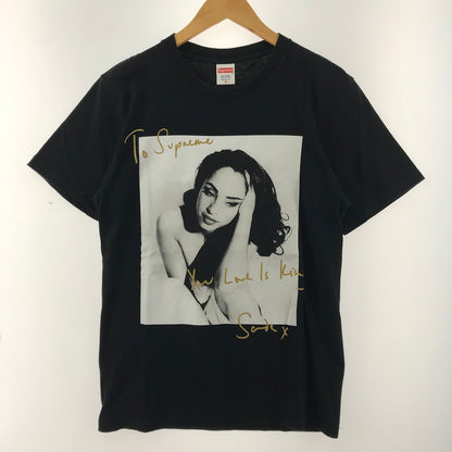 【中古品】【メンズ】 SUPREME シュプリーム SADE SS TEE シャーデー フォトプリント Tシャツ 半袖 トップス 古着 149-260410-mh-15-fuzh サイズ：M カラー：ブラック 万代Net店