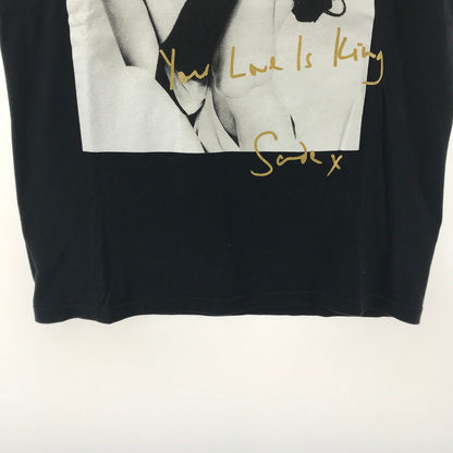 【中古品】【メンズ】 SUPREME シュプリーム SADE SS TEE シャーデー フォトプリント Tシャツ 半袖 トップス 古着 149-260410-mh-15-fuzh サイズ：M カラー：ブラック 万代Net店