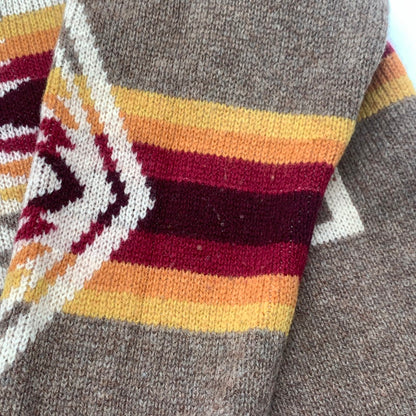 【中古品】【メンズ】 PENDLETON KNIT ペンドルトン ニット セーター ブランド 古着 145-260725-gm-19-fuzh サイズ：M カラー：ブラウン 万代Net店