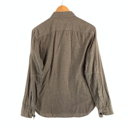 【中古品】【メンズ】 RRL ダブルアールエル ラルフローレン 長袖シャツ トップス ブランド 古着 145-260628-gm-07-fuz サイズ：S カラー：チャコール 万代Net店